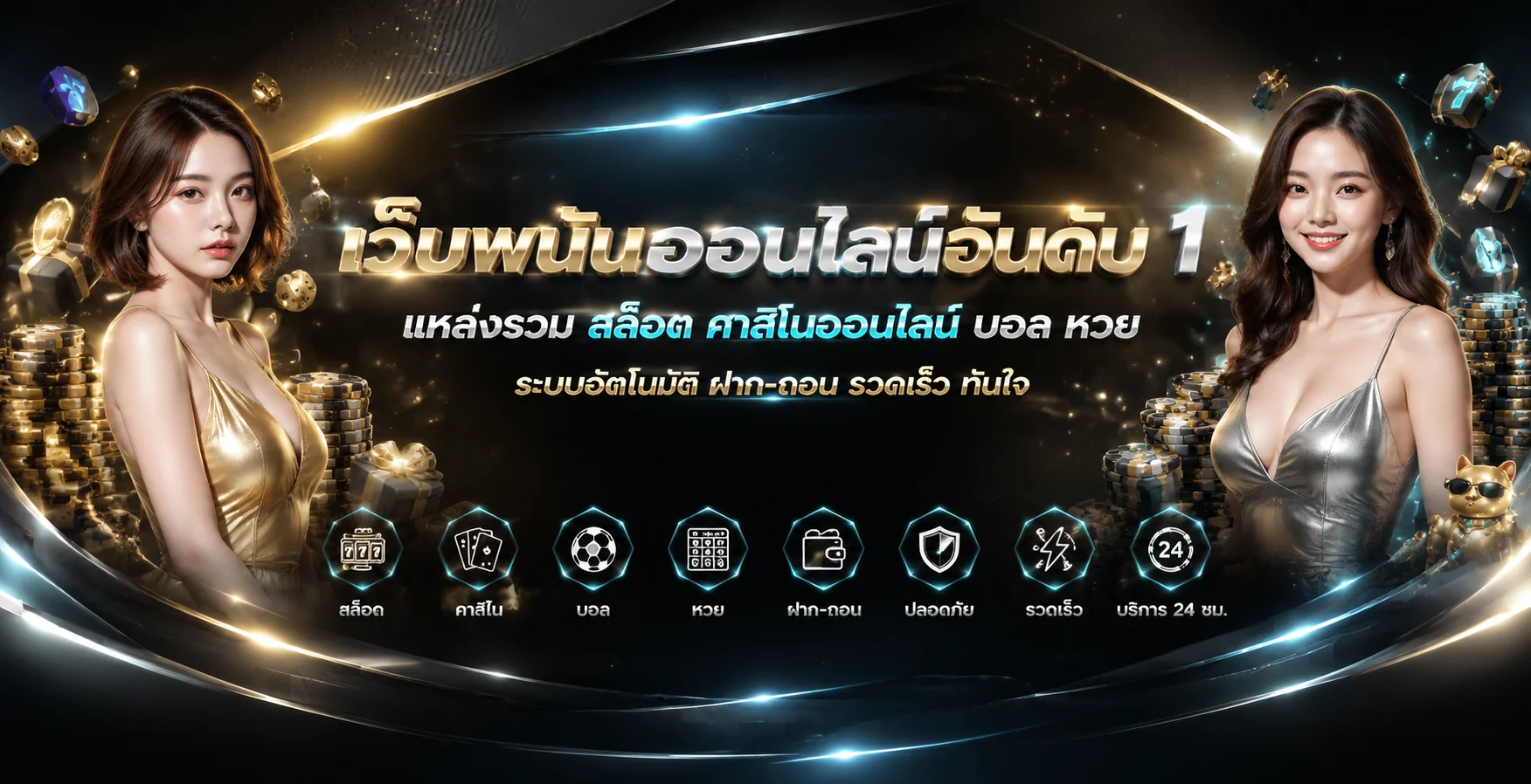 แบนเนอร์หน้าแรก LUCKYBET98 ทางเข้าและเกมสล็อต